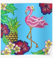 tropical island Poster