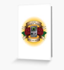 Quit Playing Games With My Heart Greeting Card