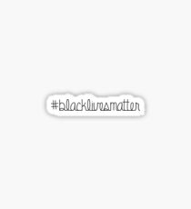 BLACK LIVES MATTER Sticker