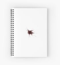 Bullet Hole Spiral Notebook
