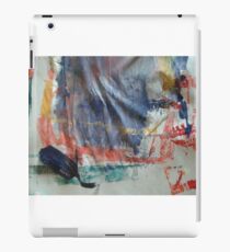 Purple screen print mess iPad Case/Skin