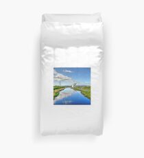 The Kelpies, Helix Park, Scotland Duvet Cover
