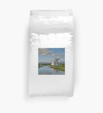 The Kelpies, Helix Park, Scotland Duvet Cover