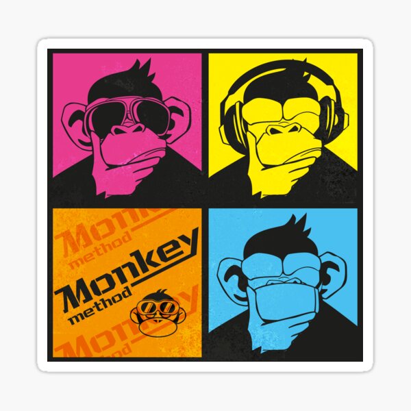Three Wise Monkeys Sticker