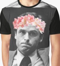 Flower crown Ted Bundy Graphic T-Shirt