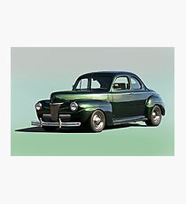 1941 Ford Coupe 1 'Studio' Photographic Print