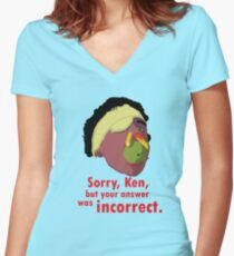 A Fish Called Wanda - Sorry, Ken Women's Fitted V-Neck T-Shirt