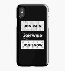 Rain, wind, snow... iPhone Case