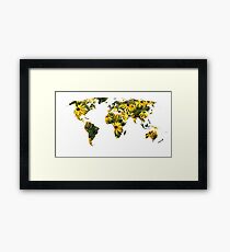Rudbeckia World Framed Print