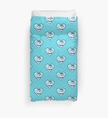 Piplup Heart Duvet Cover