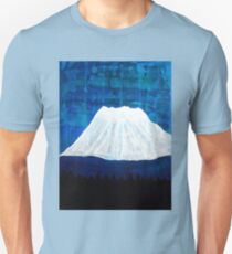Mount Shasta original painting Unisex T-Shirt