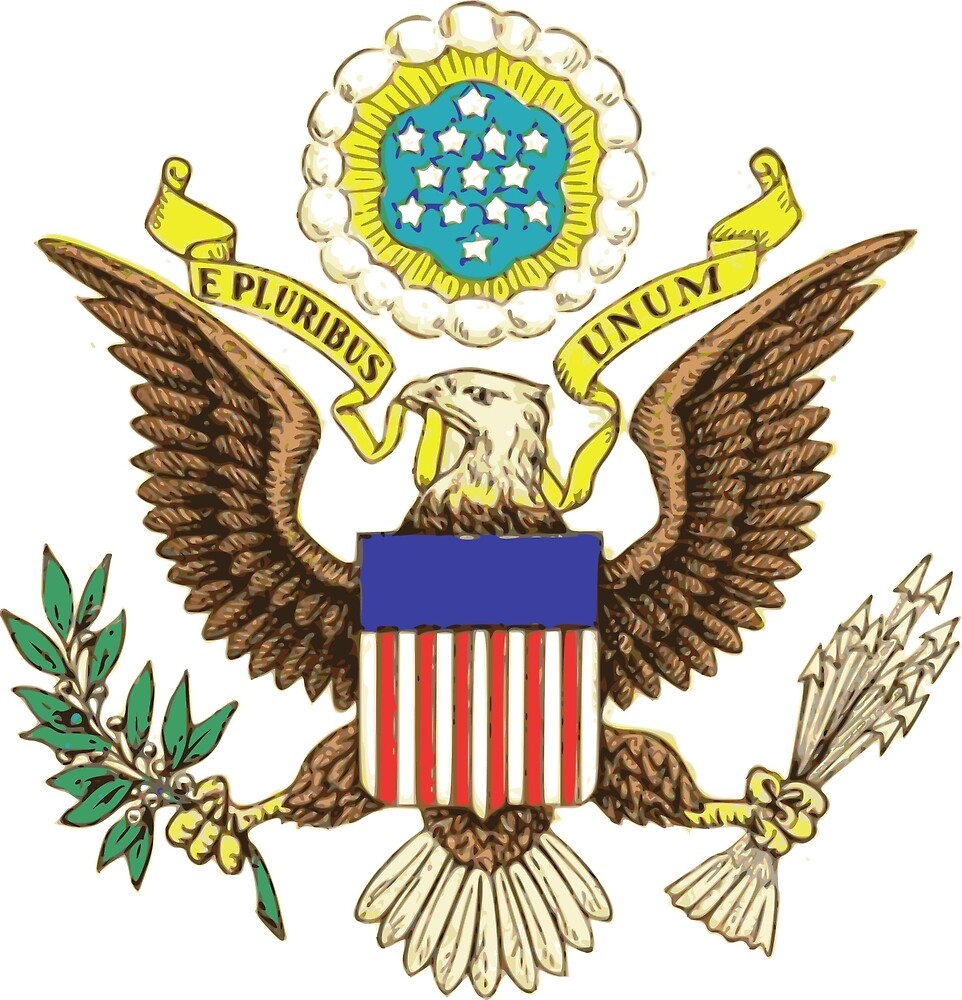 "US EagleGreat Seal" by rwterry Redbubble