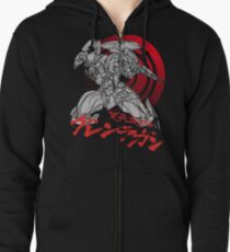 Gurren-Lagann Zipped Hoodie