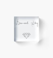 DIAMOND SKY Acrylic Block