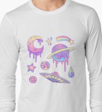 Pastel Galaxy Long Sleeve T-Shirt