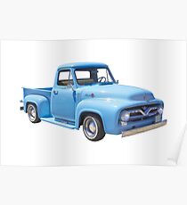 Póster Classic 1955 F100 Ford Pickup Truck