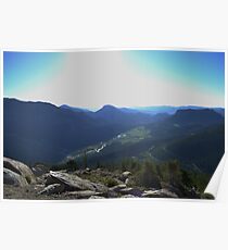 Rainbow curve Poster