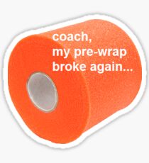 Sports Pre-Wrap Sticker