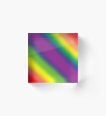 ROYGBIV Acrylic Block