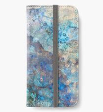 Majestätischer Marmor iPhone Flip-Case/Hülle/Skin