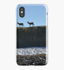 Two young elk iPhone Case
