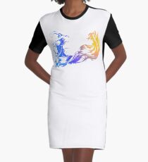 Final Fantasy X Graphic T-Shirt Dress