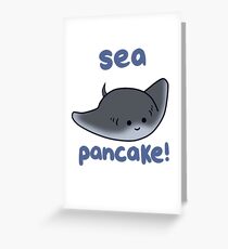 Sea pancake! Greeting Card