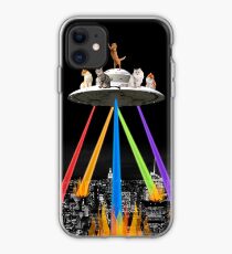 CAT INVADERS iPhone Case