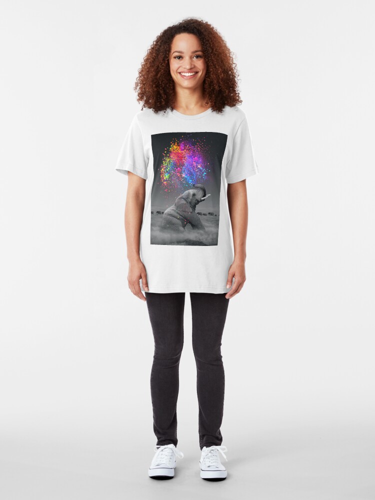Alternative Ansicht von Wahre Farben innerhalb Slim Fit T-Shirt