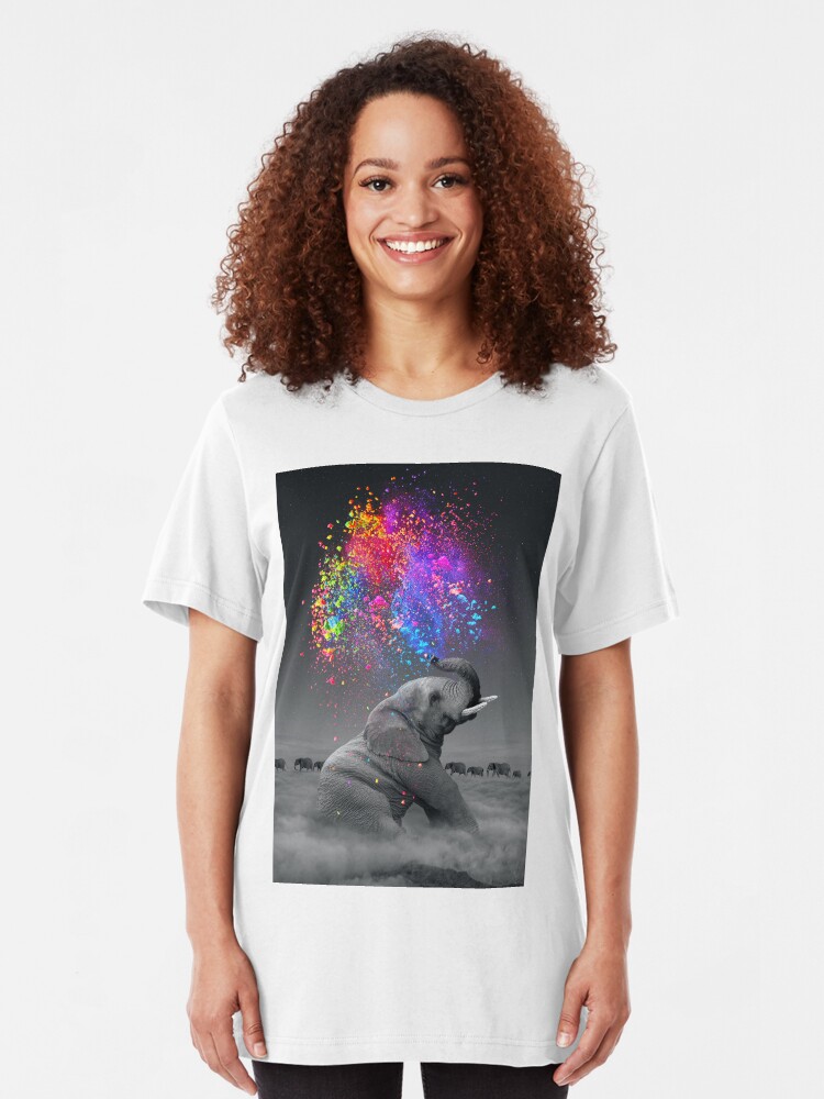 Alternative Ansicht von Wahre Farben innerhalb Slim Fit T-Shirt