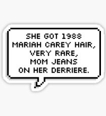 downtown macklemore Sticker