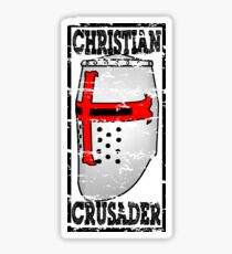 CHRISTIAN CRUSADER Sticker