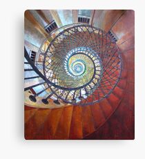 Spiral Staircase Canvas Print