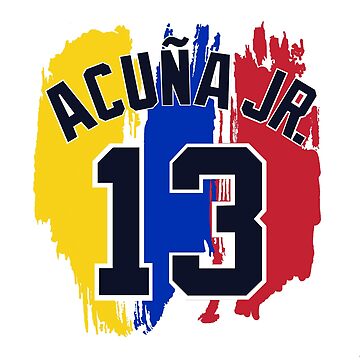 Ronald Acuña Jr. Jersey Spiral Notebook for Sale by ecscraps