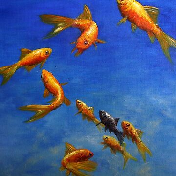Artwork thumbnail, Feng Shui Fish (for luck and wealth) by AnneZ