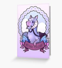 Hey There Hoth Stuff (Tauntaun) Greeting Card