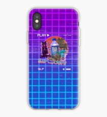 Vaporwave Fiji Bottle iPhone Case