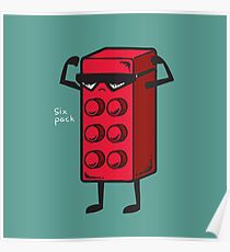 Six Pack Poster