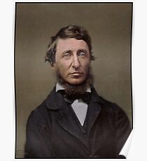 Henry David Thoreau, 1856 Poster