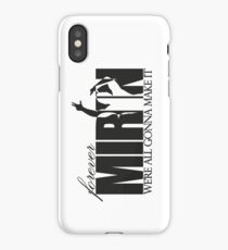 Forever Mirin (version 2 black) iPhone Case