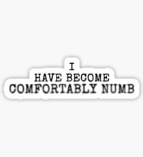 Numb Stickers Redbubble
