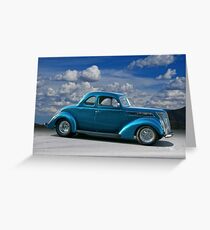 1937 Ford Coupe Greeting Card