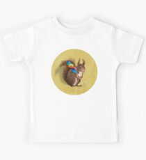 Squirrel with lollipop Kids Tee