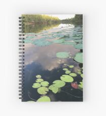 "Lilly pads" Spiral Notebook