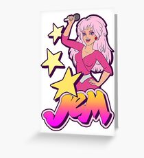 Fashion and Fame Greeting Card