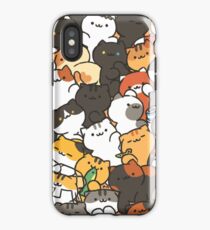 Neko atsume iPhone Case