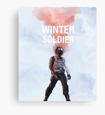 the WINTER SOLDIER Metal Print