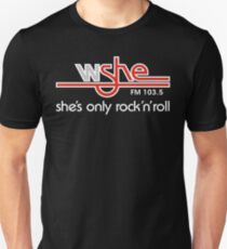 She's Only Rock 'n Roll (WH) Unisex T-Shirt