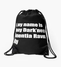 My Immortal Fanfic Drawstring Bag