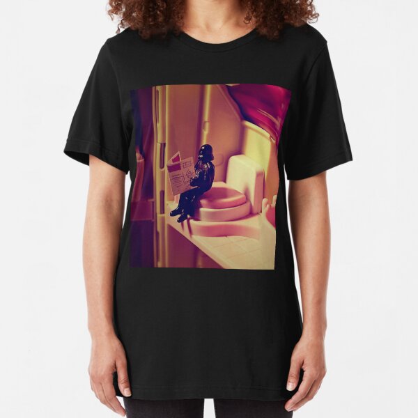 the force is strong with this one Slim Fit T-Shirt